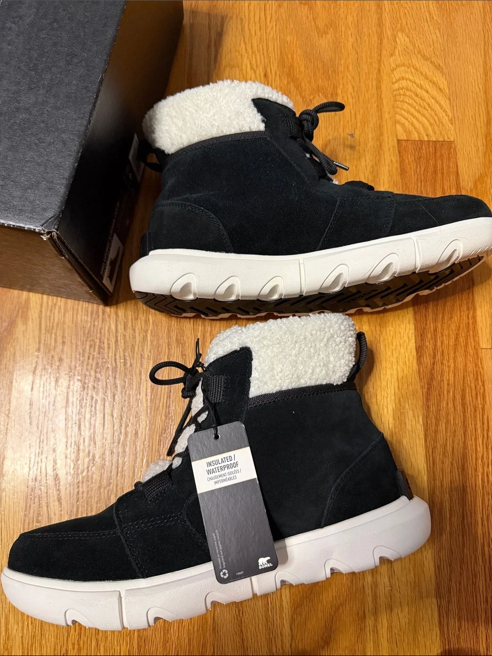 Sorel Explorer II Carnival Cozy Black 9
